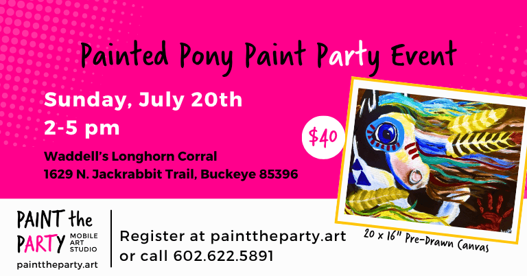 Painted Pony Paint Party Event