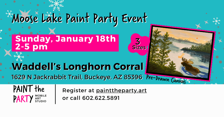 Moose Lake Paint Party Event