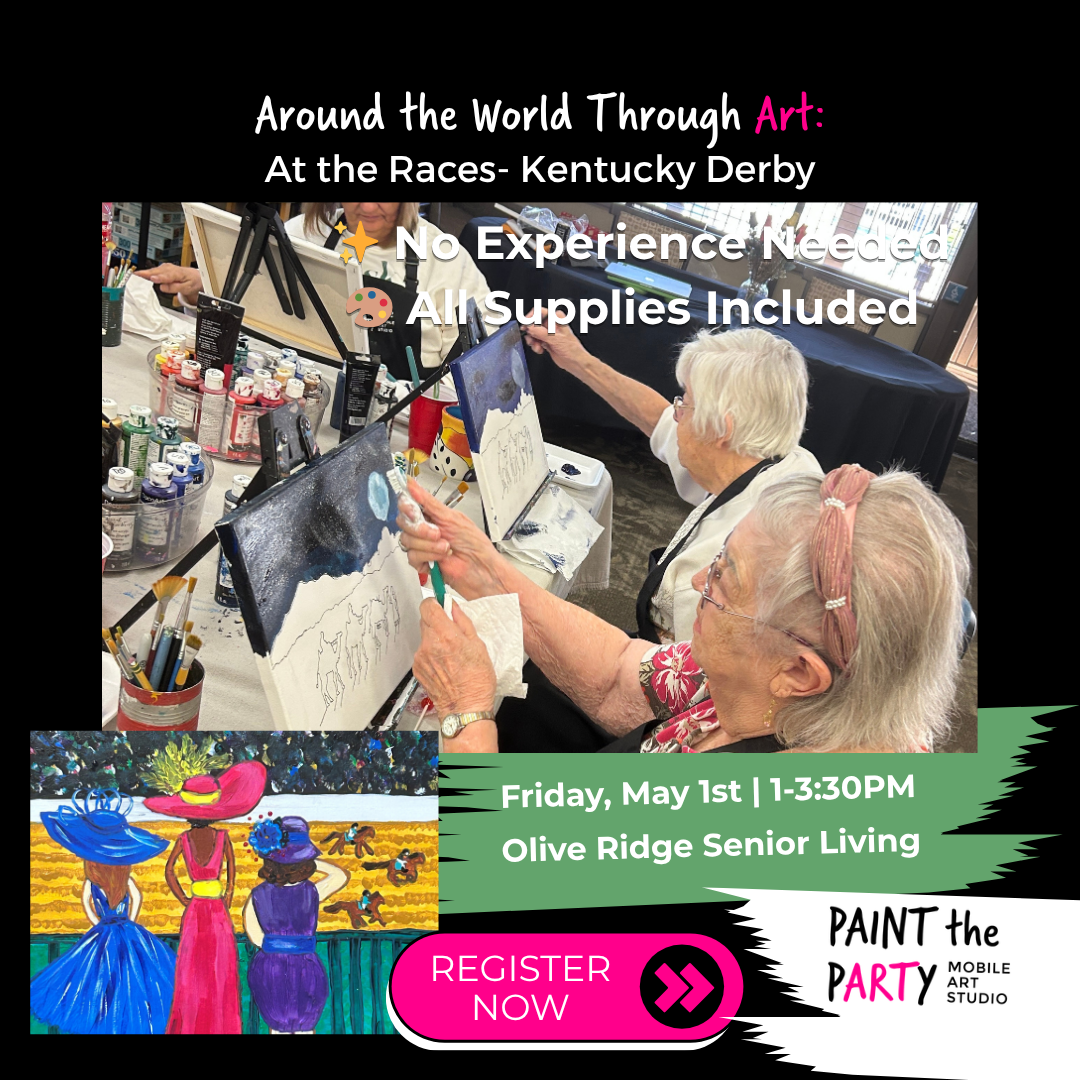 Around the World Through Art At the Races- Kentucky Derby (1)