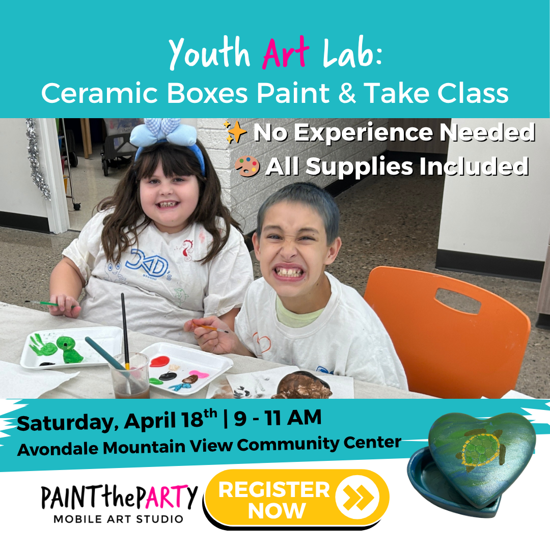 Youth Art Lab Ceramic Boxes Paint & Take Class (1) Youth Art Lab Ceramic Boxes Paint & Take Class (1)