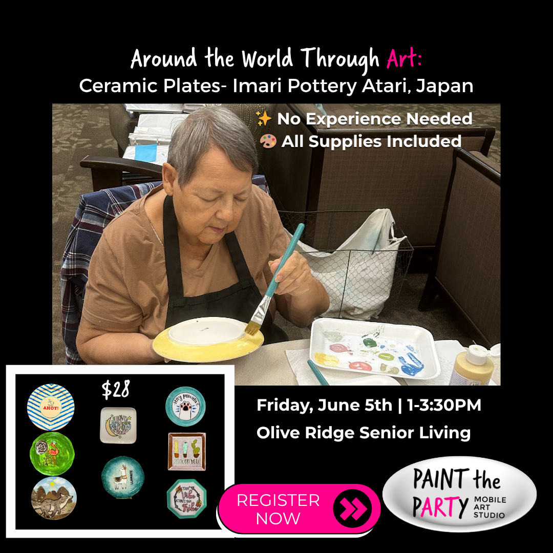 Around the World Through Art Imari Pottery Atari, Japan